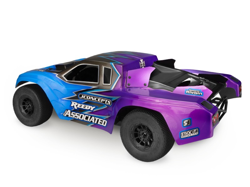 JConcepts 1:10 Short Course Kere - HF2 - Värvimata 4 JConcepts 1:10 Short Course Body - HF2 - Un-Painted