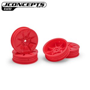 JConcepts Pioneer 1:10 2wd Buggy Slim Front Wheel (4) - Retro Pink - JC-3476P