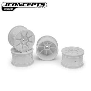 JConcepts Pioneer 1:10 Buggy Rear Wheel 2.2" (4) - White - JC-3466W