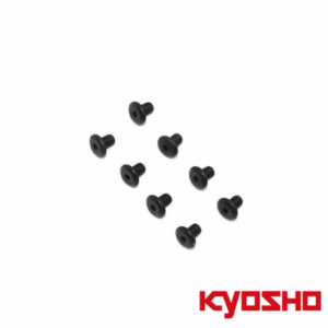 Kyosho Flat Head Cap Screw M3x4mm (8)