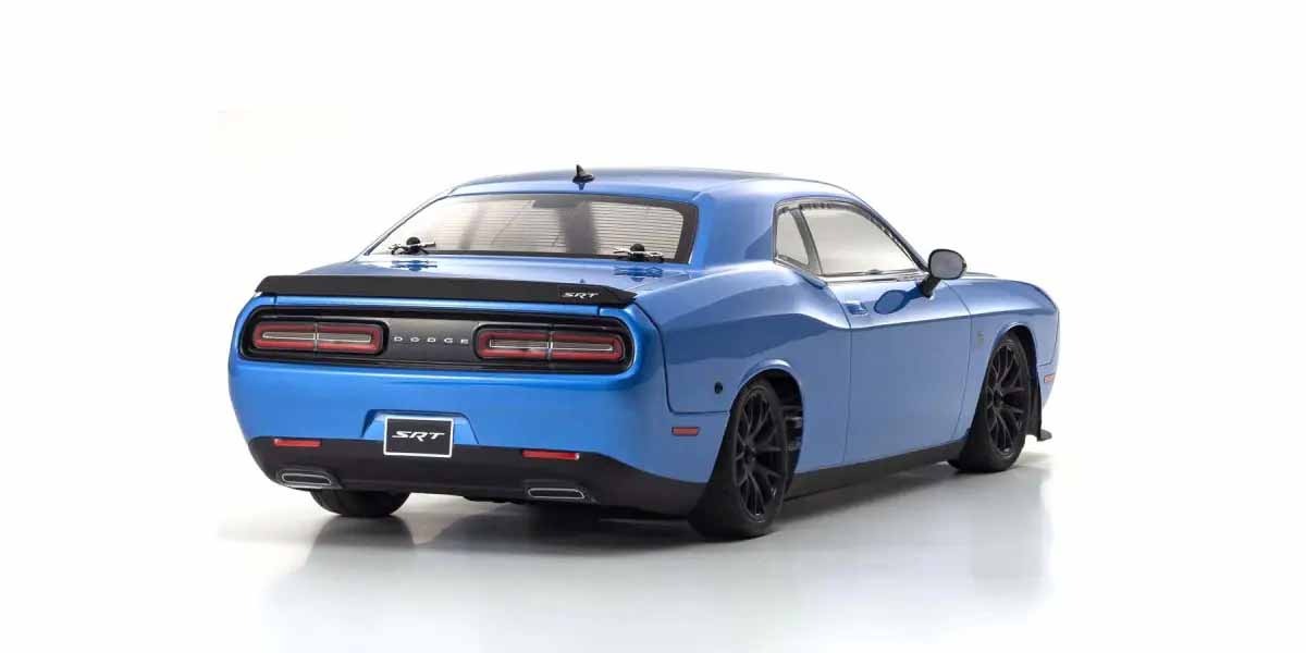 kyosho Dodge Challnger SRT RTR RC Car Kyosho 2015 Dodge Challenger SRT Hellcat B5 Blue - Fazer Mk2 FZ02L - 1:10 4WD RTR RC Car 6 Kyosho 2015 Dodge Challenger SRT Hellcat B5 Blue - Fazer Mk2 FZ02L - 1:10 4WD RTR RC Car