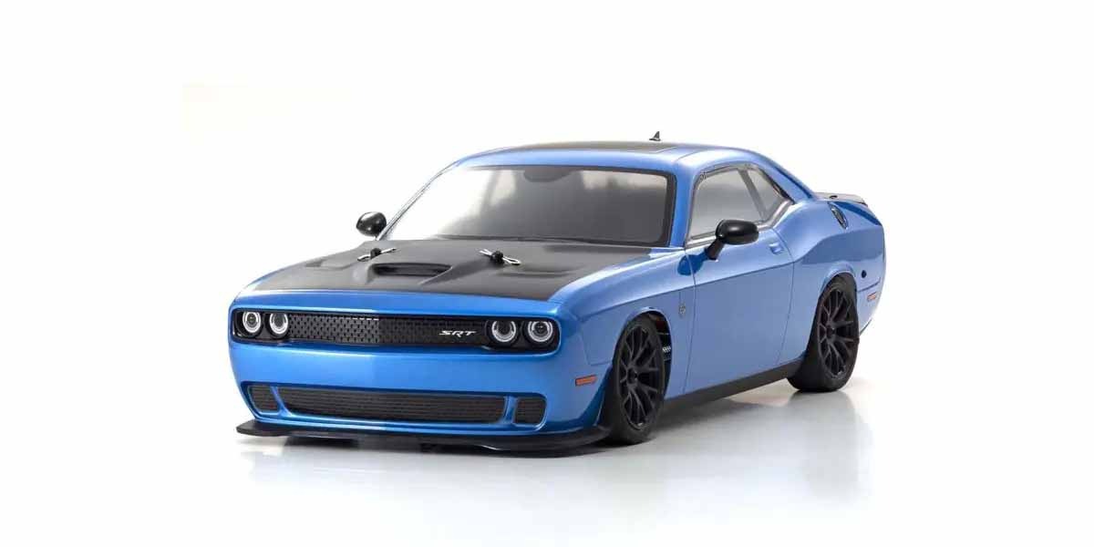 kyosho Dodge Challnger SRT RTR RC Car Kyosho 2015 Dodge Challenger SRT Hellcat B5 Blue - Fazer Mk2 FZ02L - 1:10 4WD RTR RC Car 5 Kyosho 2015 Dodge Challenger SRT Hellcat B5 Blue - Fazer Mk2 FZ02L - 1:10 4WD RTR RC Car