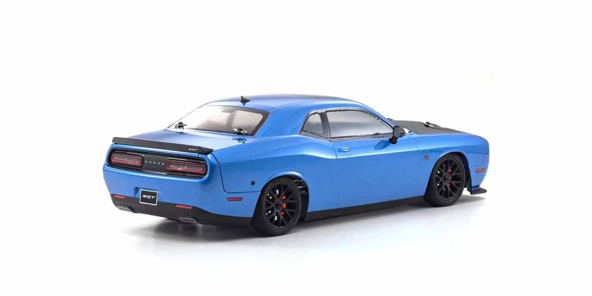 kyosho Dodge Challnger SRT RTR RC Car Kyosho 2015 Dodge Challenger SRT Hellcat B5 Blue - Fazer Mk2 FZ02L - 1:10 4WD RTR RC Car 4 Kyosho 2015 Dodge Challenger SRT Hellcat B5 Blue - Fazer Mk2 FZ02L - 1:10 4WD RTR RC Car