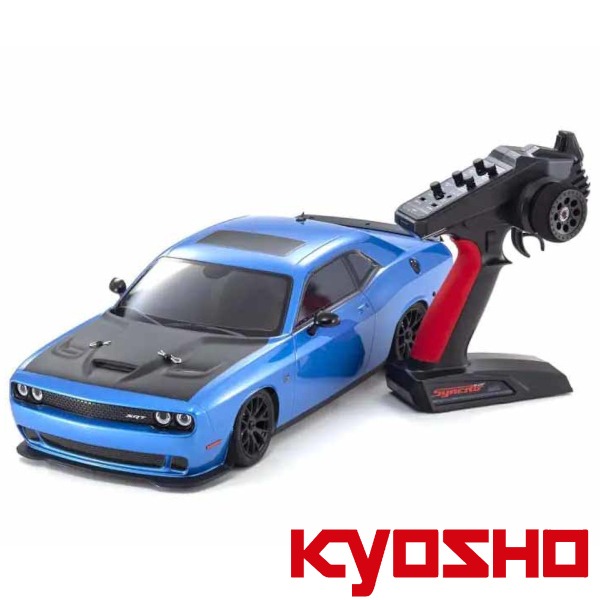 kyosho Dodge Challnger SRT RTR RC Car Kyosho 2015 Dodge Challenger SRT Hellcat B5 Blue - Fazer Mk2 FZ02L - 1:10 4WD RTR RC Car 3 Kyosho 2015 Dodge Challenger SRT Hellcat B5 Blue - Fazer Mk2 FZ02L - 1:10 4WD RTR RC Car