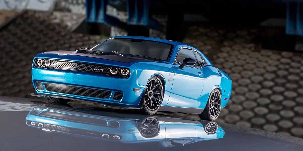 kyosho Dodge Challnger SRT RTR RC Car Kyosho 2015 Dodge Challenger SRT Hellcat B5 Blue - Fazer Mk2 FZ02L - 1:10 4WD RTR RC Car 12 Kyosho 2015 Dodge Challenger SRT Hellcat B5 Blue - Fazer Mk2 FZ02L - 1:10 4WD RTR RC Car