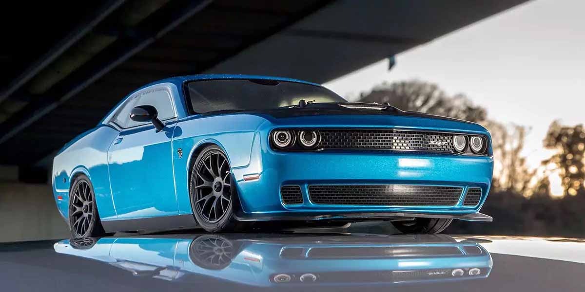 kyosho Dodge Challnger SRT RTR RC Car Kyosho 2015 Dodge Challenger SRT Hellcat B5 Blue - Fazer Mk2 FZ02L - 1:10 4WD RTR RC Car 11 Kyosho 2015 Dodge Challenger SRT Hellcat B5 Blue - Fazer Mk2 FZ02L - 1:10 4WD RTR RC Car