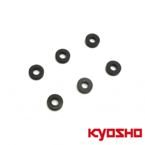 Kyosho Black  Anodized Washer 3x7x2mm. (6)