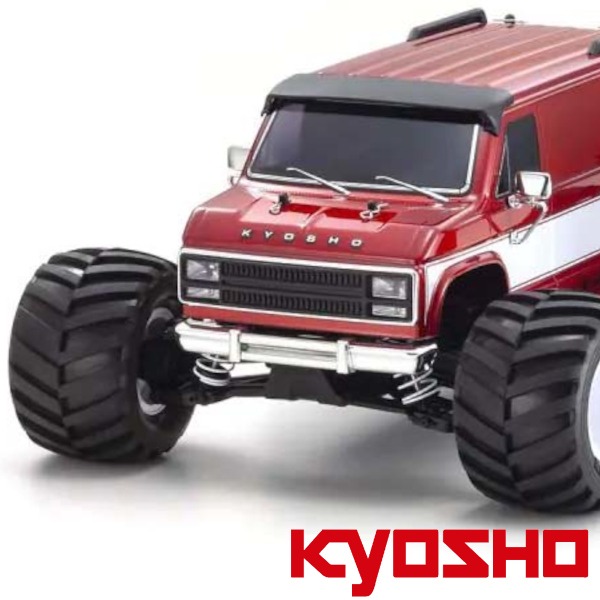 Kyosho Fazer FZ02-L - MadVan VE 4WD Punane - 1:10 RTR 1 Kyosho Fazer FZ02-L - MadVan VE 4WD Rouge - 1:10 RTR