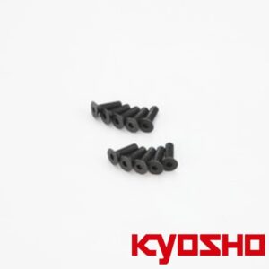 Hex Flat Head Screws 3x10mm (10)