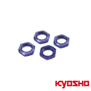 Serrated Wheel Nuts Kyosho Inferno 1:8 (4) Blue
