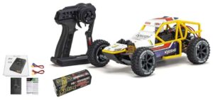 Kysoho Sandmaster 2.0 + Lipo Combo - RTR 1:10 Buggy - White