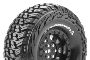 Louise RC 1:10 Crawler Tire Set 1.9" (2) - CR-Griffin - Super Soft