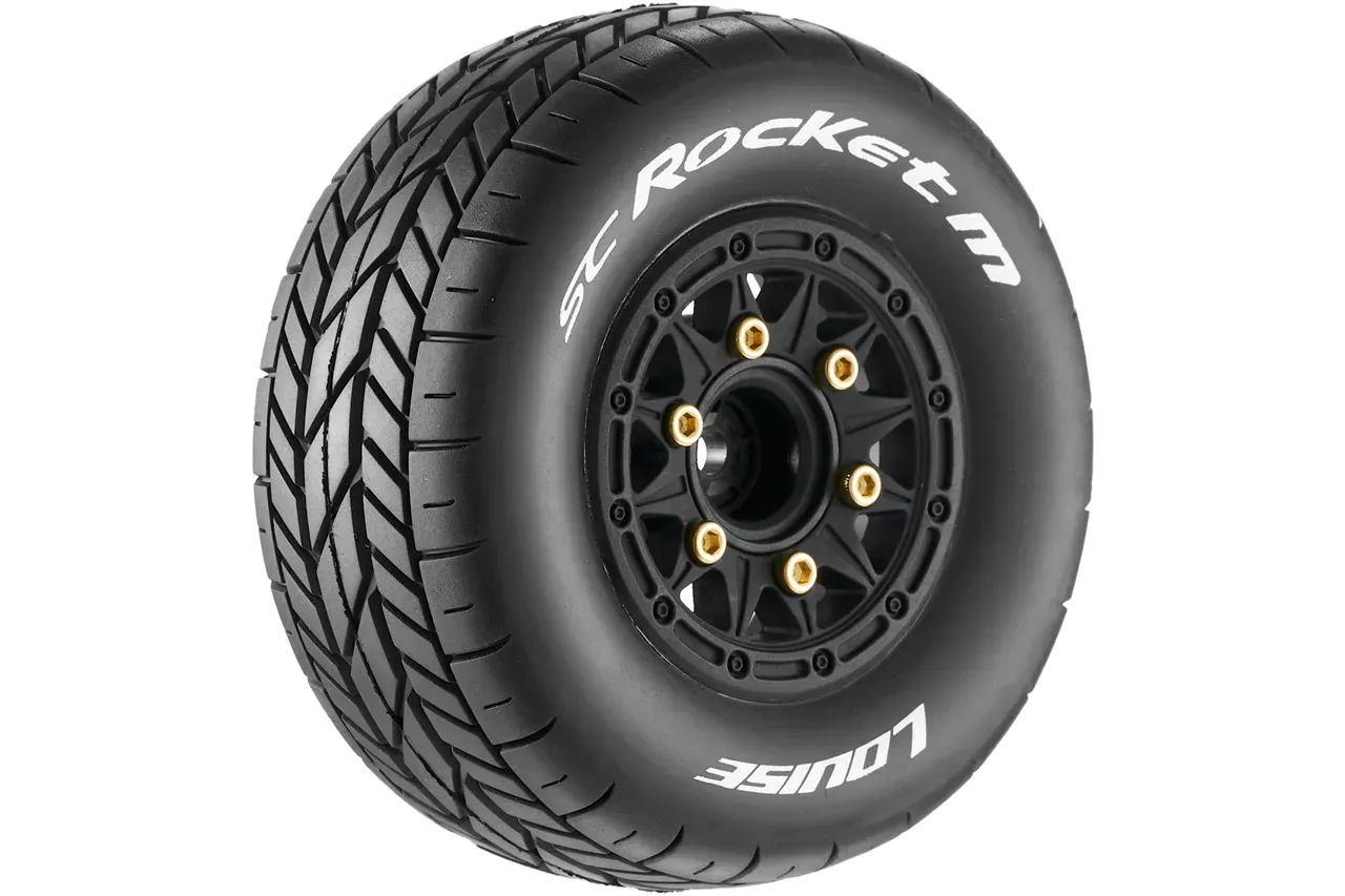 Louise RC 1:10 Short Course Wheels (2) - SC-Rocket-M - Soft 2 Louise RC 1:10 Short Course Wheels (2) - SC-Rocket-M - Soft
