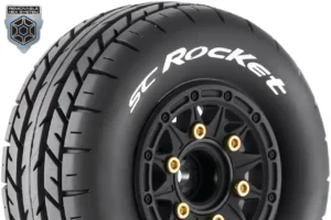Louise RC 1:10 Short Course Wheels (2) - SC-Rocket - Soft