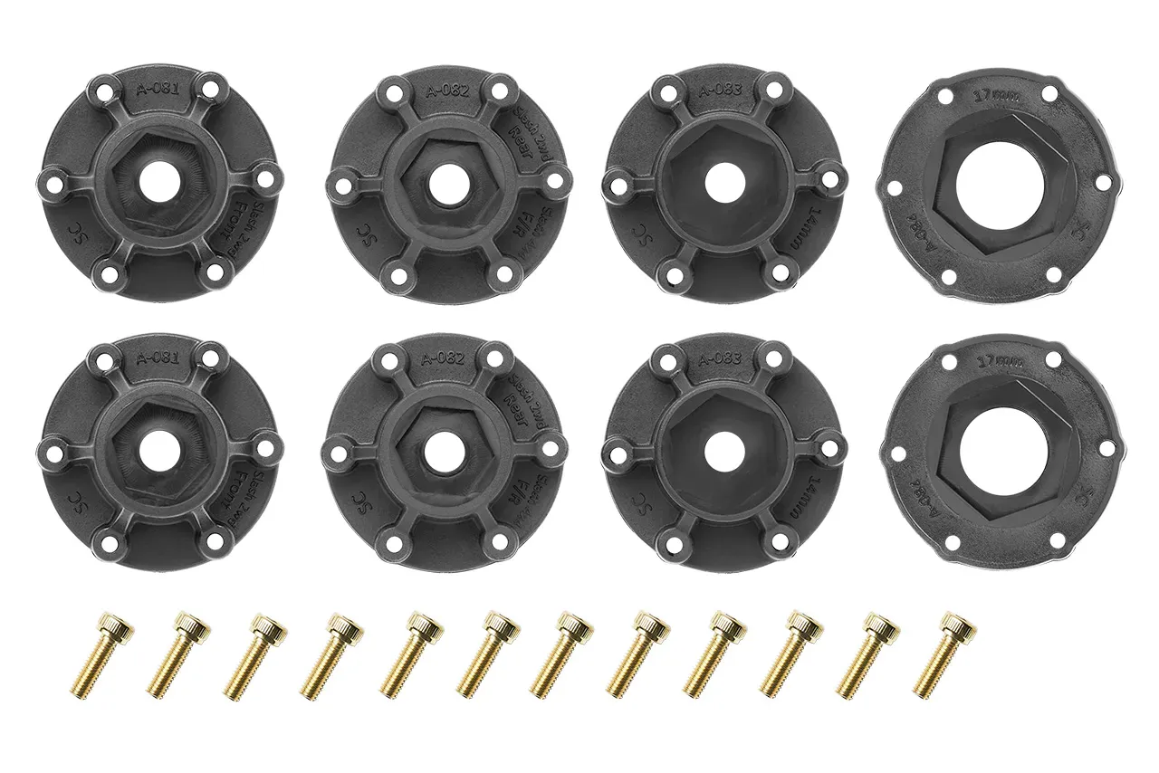 Louise RC - SC-GROOVE - 1-10 Short Course Tire Set - Mounted - Soft - Black Wheels - Removable 1-10 SC Hex - 12, 14, 17mm - L-T3146SB 4 Louise RC - SC-GROOVE - 1-10 Short Course Tire Set - Mounted - Soft - Black Wheels - Removable 1-10 SC Hex - 12, 14, 17mm - L-T3146SB