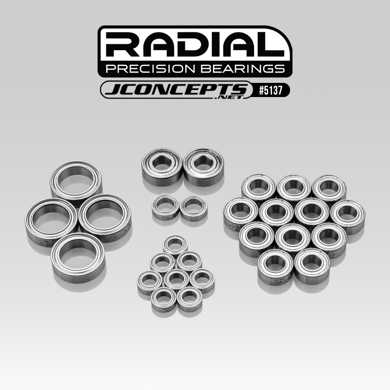 Radial NMB Kugellager-Set - RC10B7 28-teilig 1 Radial NMB Bearing Set - RC10B7 28 pc
