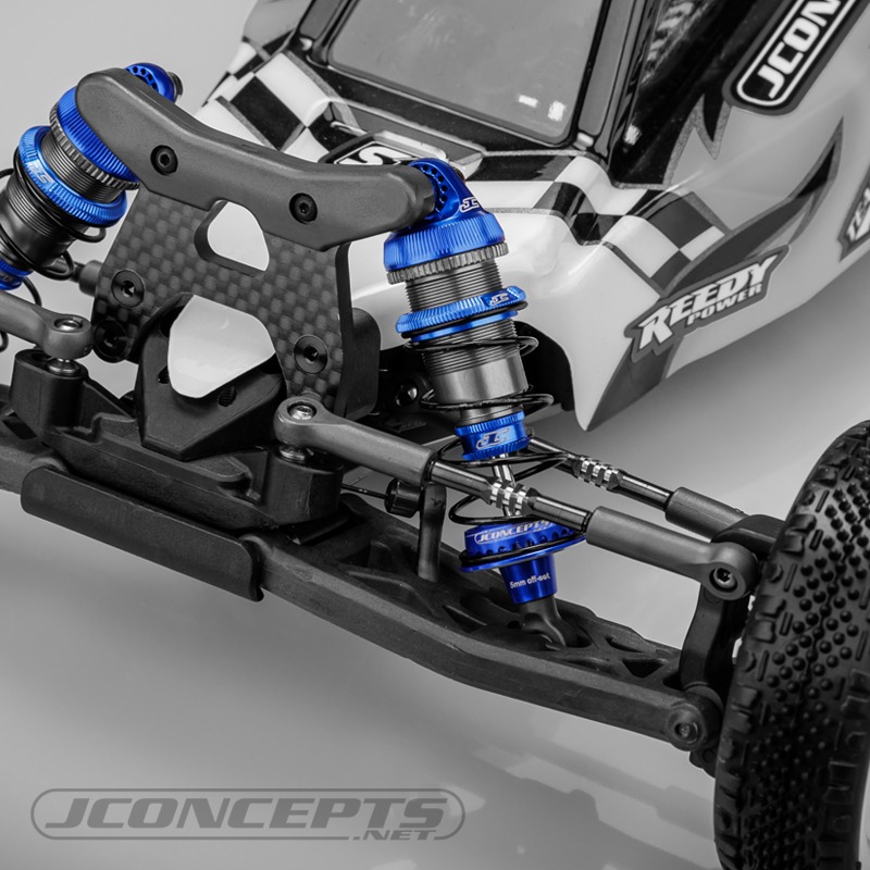 Shock Caps 13mm Aluminium (2) - Black - JConcepts 2 Shock Caps 13mm Aluminium (2) - Black - JConcepts