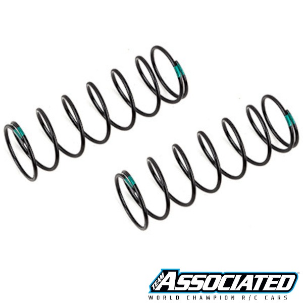Shock Springs Front - 4.85 lb/in, L68, 8.0T, 1.5D 16mm Green - Team Associated 81659 1 Shock Springs Front - 4.85 lb/in, L68, 8.0T, 1.5D 16mm Green - Team Associated 81659
