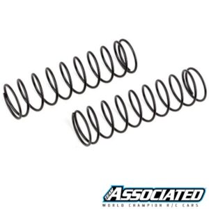 Shock Springs Rear - 3.50 lb/in, L83, 10.25T, 1.5D 16mm Black - Team Associated 81664