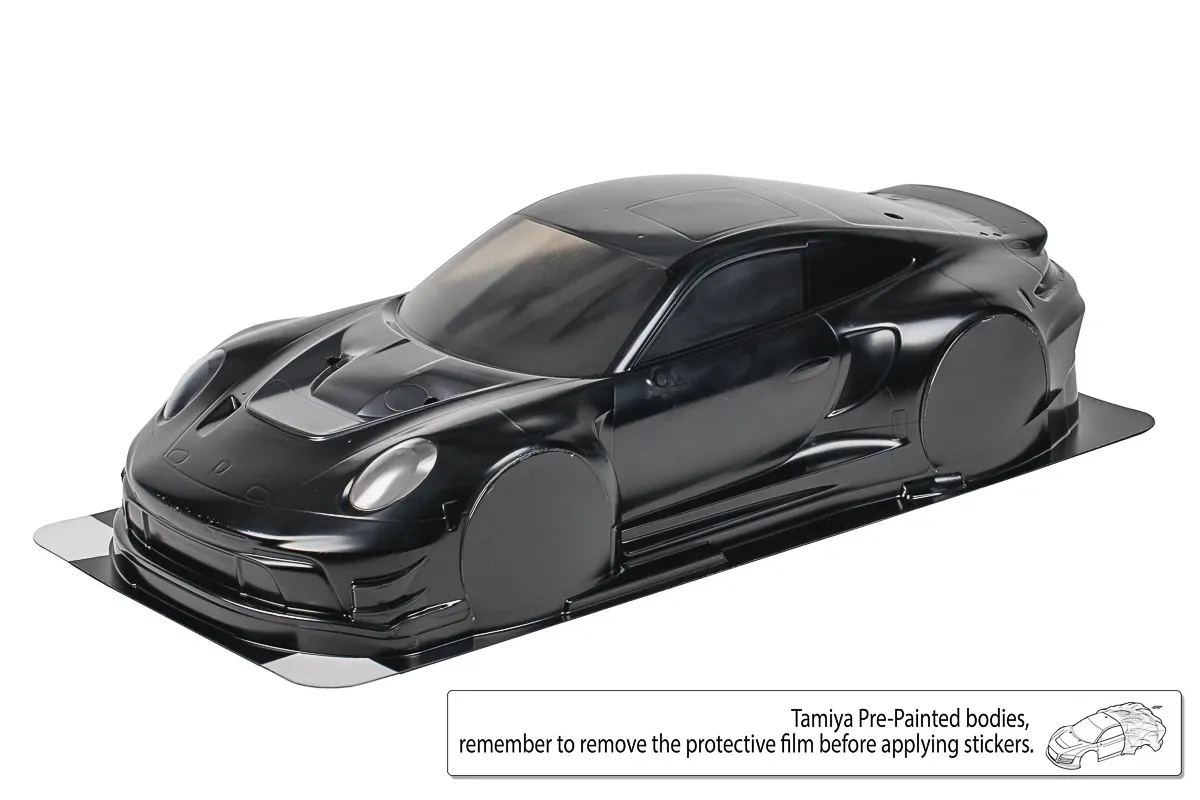 Tamiya Porsche 911 GT3 R (992) (47512) - TT-02 - Painted Body - 1:10 RC Car Kit 3 Tamiya Porsche 911 GT3 R (992) (47512) - TT-02 - Painted Body - 1:10 RC Car Kit