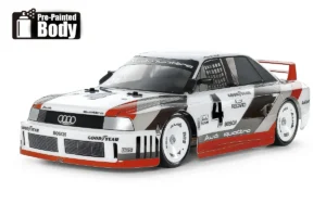 Tamiya TT-02 Kit - Audi 90 quattro Racing - Pre-Painted Bodies