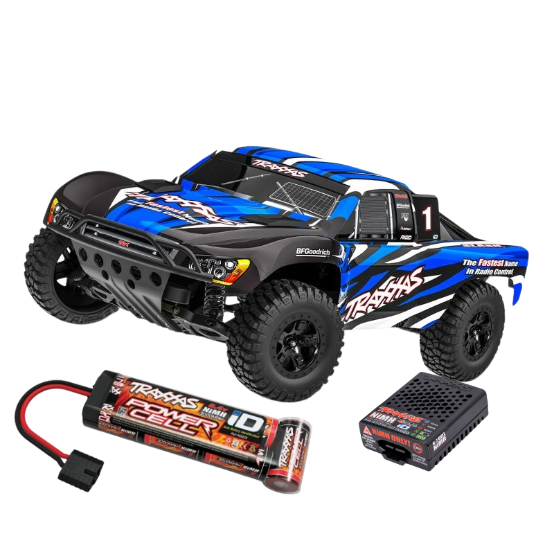 Traxxas Slash 2wd XL-5 koos akuga - 1:10 Short Course Truck - BlueX