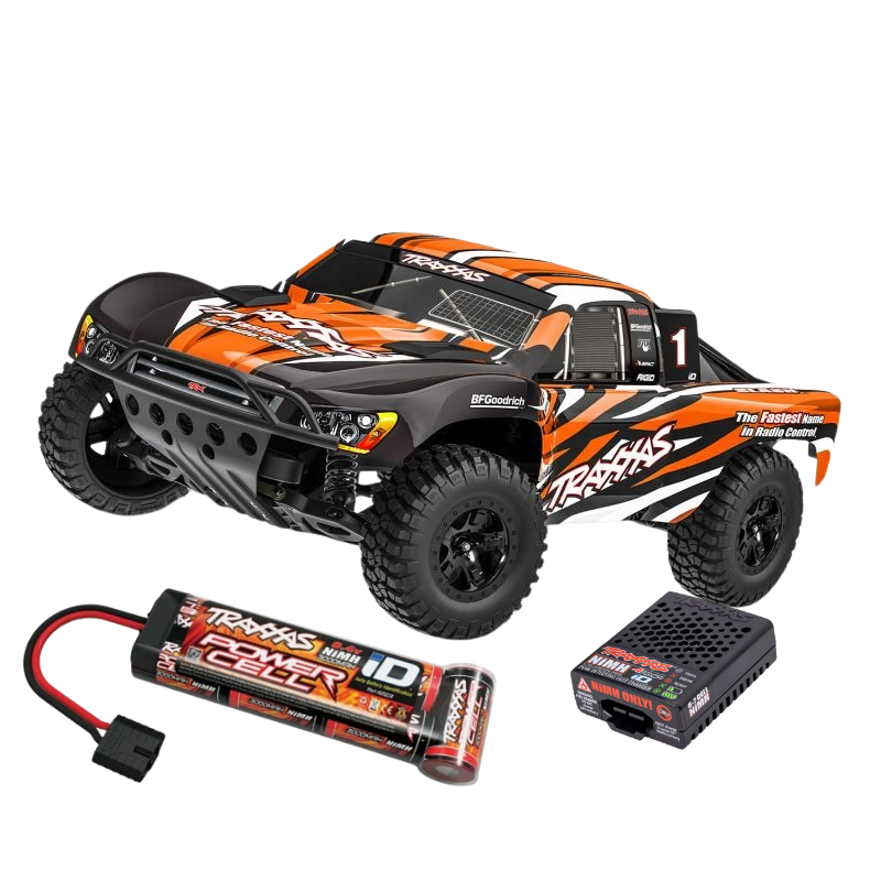 Traxxas Slash 2wd XL-5 koos akuga - 1:10 Short Course Truck - OrangeX
