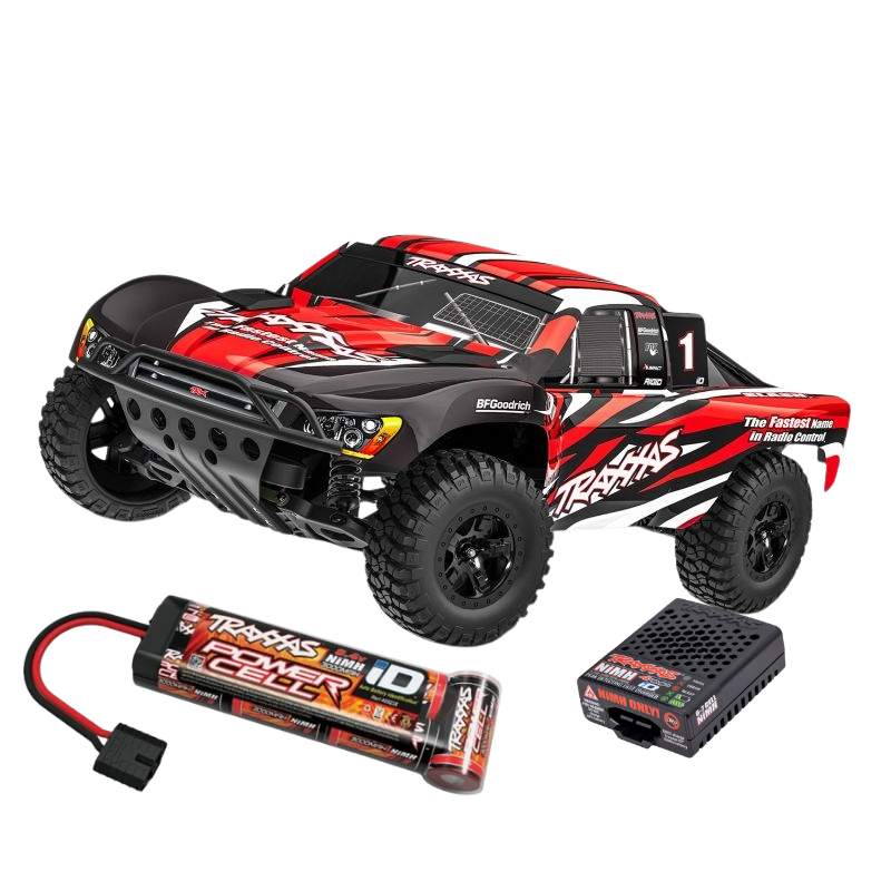 Traxxas Slash 2wd XL-5 koos akuga - 1:10 Short Course Truck - RedX