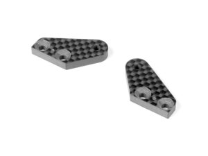 XB8 Carbon Steering Block Plate - 1 Dot (1+1) (352366) Xray
