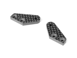 XB8 Carbon Steering Block Plate - 2 Dots (1+1) (352367) Xray