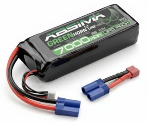 Absima 7000mAh 50C 11.1V 3S Lipo Battery Softcase EC5 | T-Plug