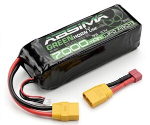 Absima 7000mAh 50C 11.1V 3S LiPo Battery Softcase XT90|T-Plug