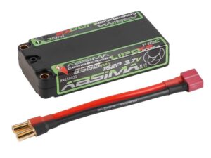 Absima 8500mAh 140C 3.7V 1S LiPo Battery Shorty Hardcase