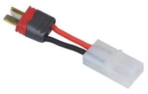 Adapter with cable T-plug (M) - Tamiya (F) 50mm