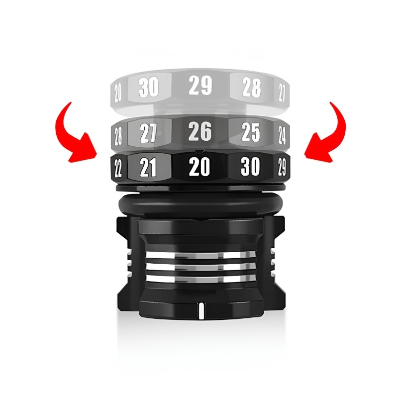 Kõrgusemõõtja V2 20-30mm - T-Work's 1 Adjustable Ride Height Gauge V2 20-30mm - T-Work's