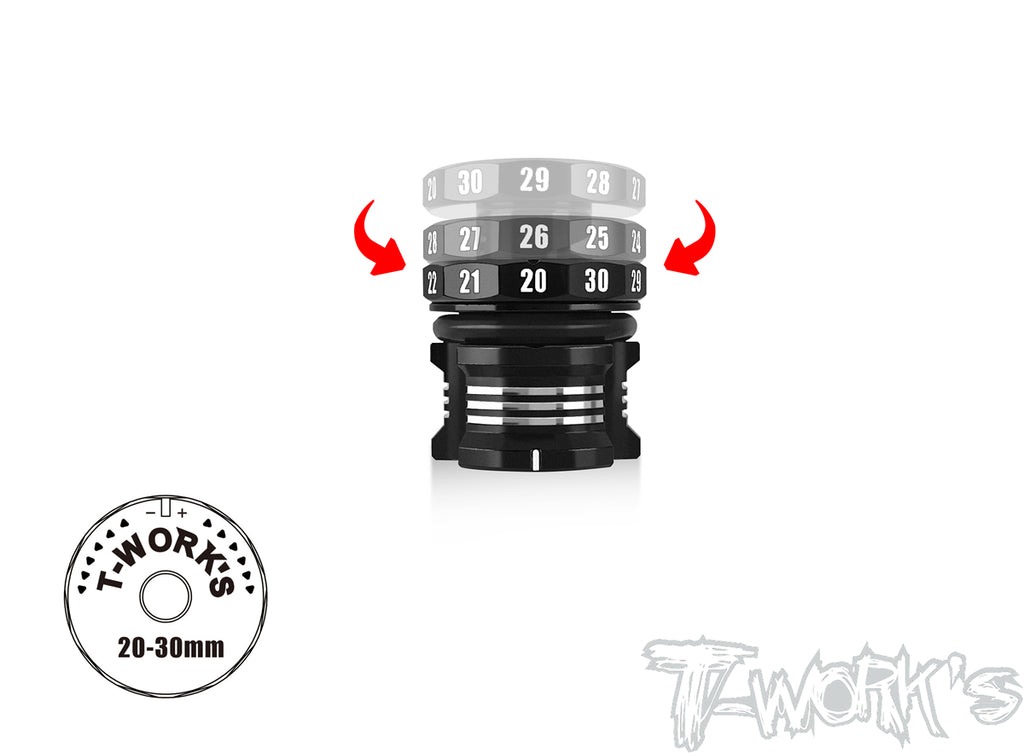 Kõrgusemõõtja V2 20-30mm - T-Work's 3 Adjustable Ride Height Gauge V2 20-30mm - T-Work's