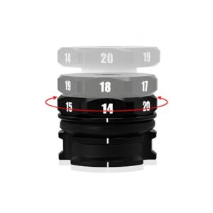 Adjustable Ride Height Gauge V2 Adjustable 14-20mm - T-Work's