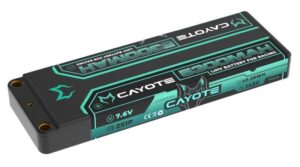 Cayote 5300mAh 145C 7.6V 2S LiPo Racing Battery