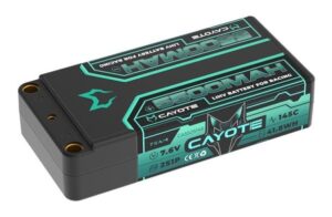 Cayote 5500mAh 145C 7.6V 2S LiPo Battery Shorty