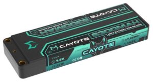 Cayote 6300mAh 145C 7.6V 2S Lipo Racing Battery
