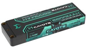 Cayote 6800mAh 145C 7.6V 2S LiPo Racing Battery