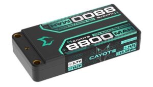 Cayote 8800mAh 145C 3.7V 1S Lipo Racing Battery Shorty
