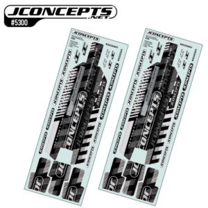 Chassis Protective Sheet - B84 Pre-cut - JConcepts