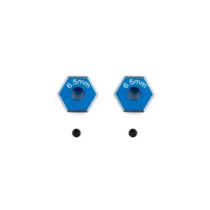 DC10 FT Aluminum Wheel Hexes, 6.5mm - Team Associated 72257