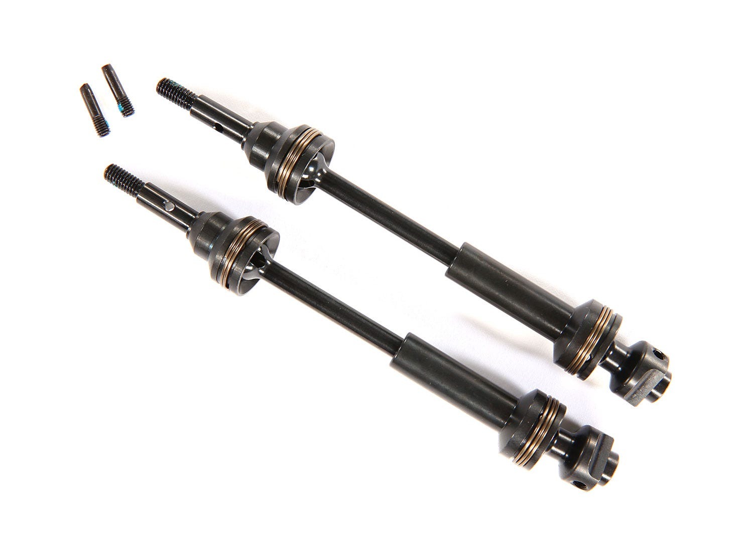 Front Extreme Heavy-Duty Steel CV Driveshafts (2) - Traxxas 9051X 1 Front Extreme Heavy-Duty Steel CV Driveshafts (2) - Traxxas 9051X