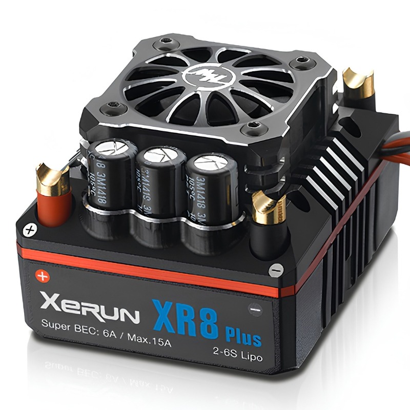 XeRun XR8 Plus 150A Sensoriga Harjavaba Mootori ESC 1:8 mudelile