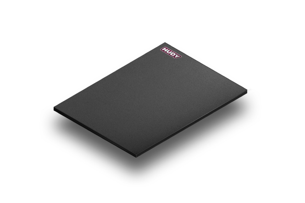 Set-Up Board 1/10 & 1/12 On-Road - Lightweight - Dark Grey - Hudy