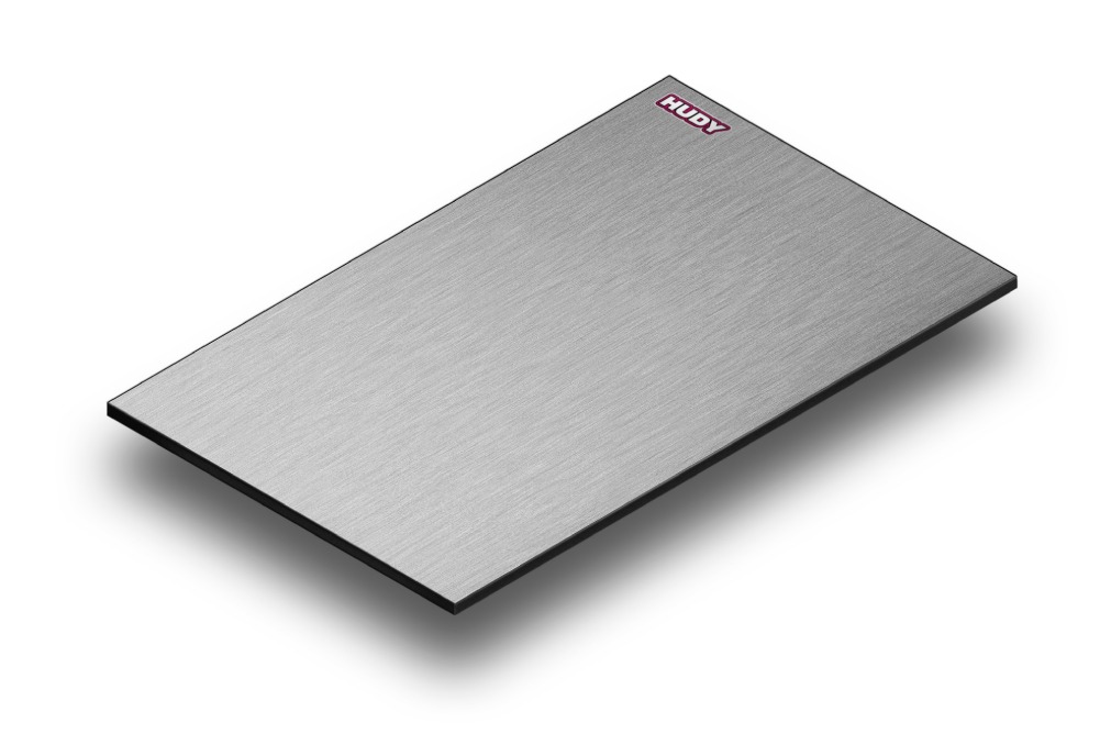 Set-Up Board 1/8 On-Road - Lightweight - Titanium - Hudy
