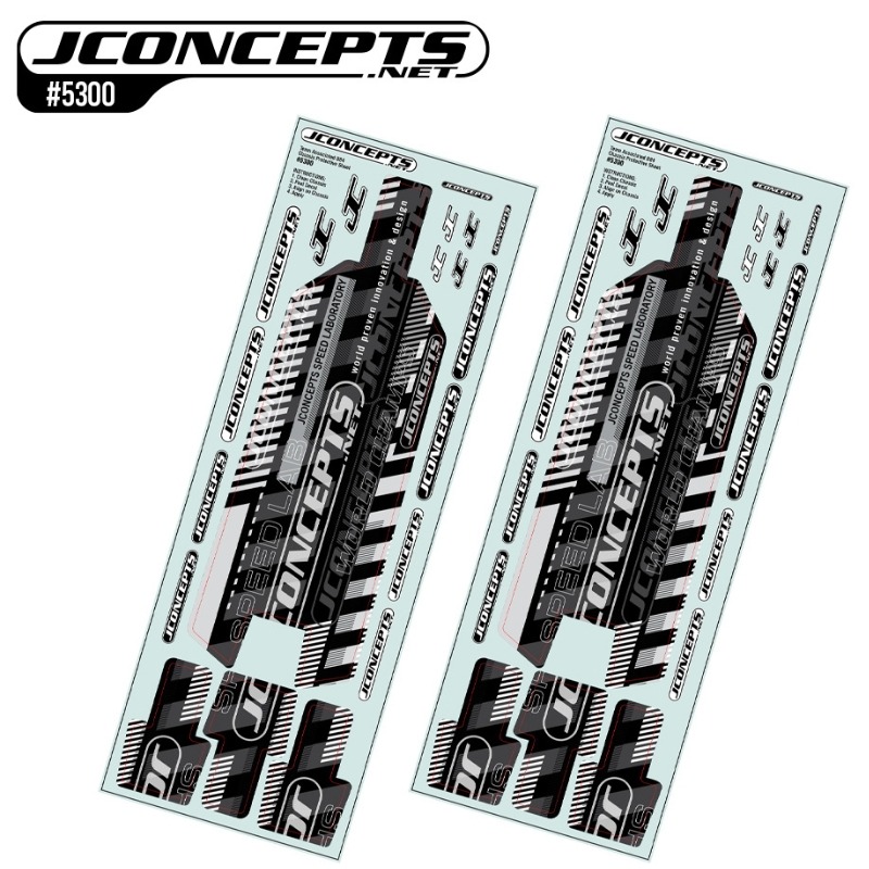Chassis Protective Sheet - B84 Pre-cut - JConcepts