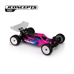 JConcepts F2 RC Buggy Body for XRAY XB2 2025/2026 - Standard Weight Clear Body